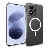 Xiaomi Redmi Note 17 (5G) EIDERWOOD Flexible Plastic Case with Shock-Absorbing Corners - MagSafe Compatible - Transparent