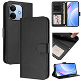 Xiaomi Redmi Note 17 Pro Max (5G) EIDERWOOD Faux Leather Flip Case with Strap - Black