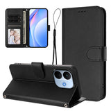 Xiaomi Redmi Note 17 Pro Max (5G) EIDERWOOD Faux Leather Flip Case with Strap - Black