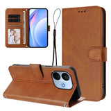 Xiaomi Redmi Note 17 Pro Max (5G) EIDERWOOD Faux Leather Flip Case with Strap - Brown