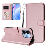 Xiaomi Redmi Note 17 Pro Max (5G) EIDERWOOD Faux Leather Flip Case with Strap - Pink
