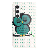 Samsung Galaxy S26 FE EIDERWOOD Flip Case with Wallet and Stand Function - Sleeping Owl