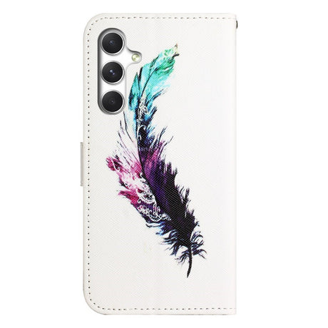 Samsung Galaxy S26 FE EIDERWOOD Flip Case with Wallet and Strap - Feather