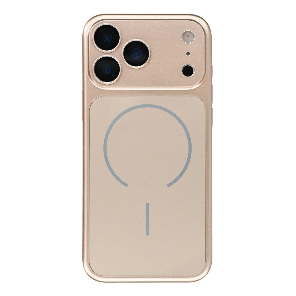 iPhone 18 Pro / 17 Pro EIDERWOOD Hard Plastic Case w. Camera Protector - MagSafe Compatible - Gold