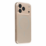 iPhone 18 Pro / 17 Pro EIDERWOOD Hard Plastic Case w. Camera Protector - MagSafe Compatible - Gold