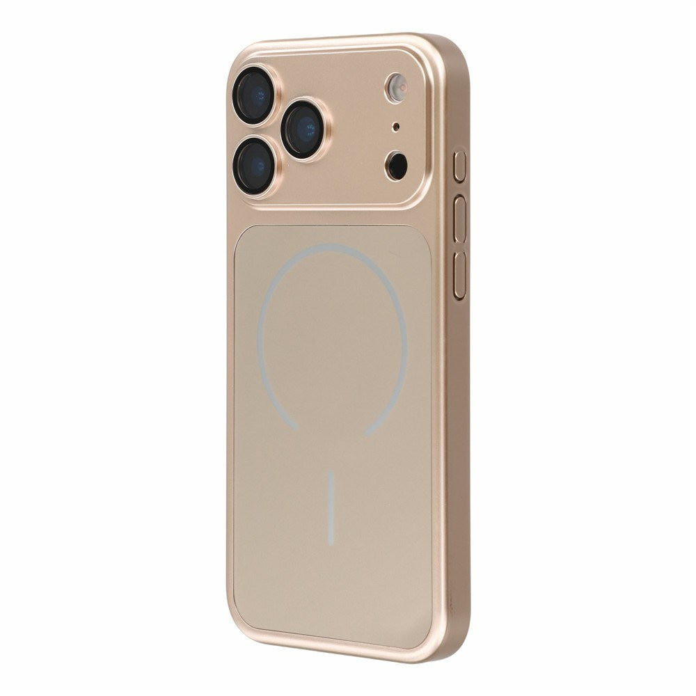 iPhone 18 Pro / 17 Pro EIDERWOOD Hard Plastic Case w. Camera Protector - MagSafe Compatible - Gold