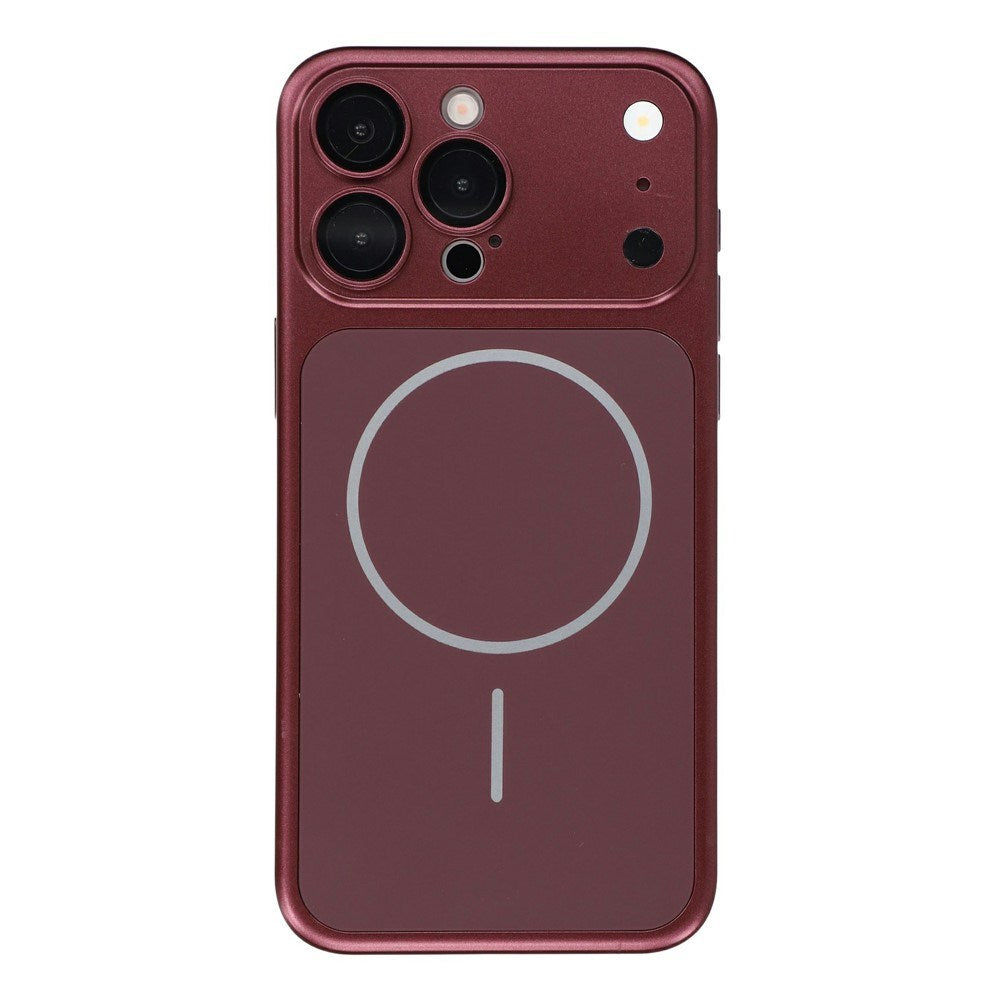 iPhone 15 Pro EIDERWOOD Hard Plastic Case w. Camera Protector - MagSafe Compatible - Red