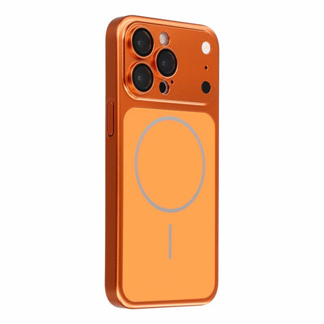 iPhone 15 Pro EIDERWOOD Hard Plastic Case w. Camera Protector - MagSafe Compatible - Orange