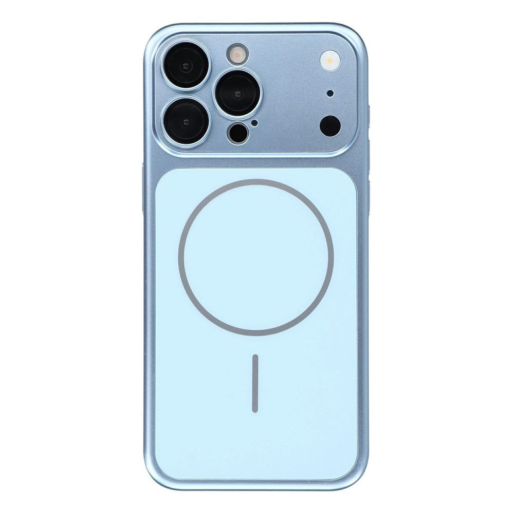 iPhone 15 Pro EIDERWOOD Hard Plastic Case w. Camera Protector - MagSafe Compatible - Blue