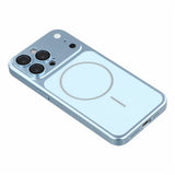 iPhone 15 Pro EIDERWOOD Hard Plastic Case w. Camera Protector - MagSafe Compatible - Blue