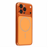 iPhone 14 Pro EIDERWOOD Hard Plastic Case w. Camera Protector - MagSafe Compatible - Orange