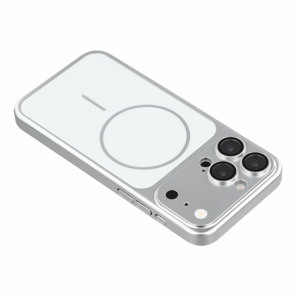 iPhone 14 Pro EIDERWOOD Hard Plastic Case w. Camera Protector - MagSafe Compatible - Silver
