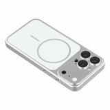 iPhone 14 Pro EIDERWOOD Hard Plastic Case w. Camera Protector - MagSafe Compatible - Silver