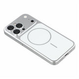 iPhone 14 Pro EIDERWOOD Hard Plastic Case w. Camera Protector - MagSafe Compatible - Silver