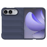 iPhone Fold EIDERWOOD Rugged Plastic Case - Dark Blue