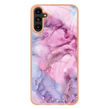 Samsung Galaxy A34 (5G) Plastic Case - Pink Marble