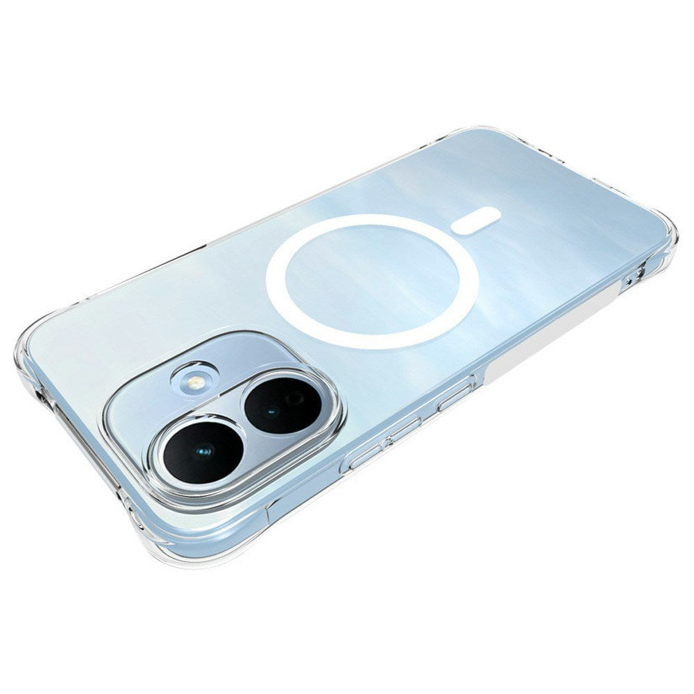 Xiaomi Redmi Note 17 Pro (5G) EIDERWOOD Flexible Plastic Case with Shock-Absorbing Corners - MagSafe Compatible - Transparent