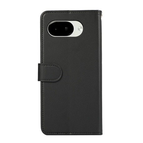 Google Pixel 11a EIDERWOOD Faux Leather Flip Case with RFID Blocking - Black