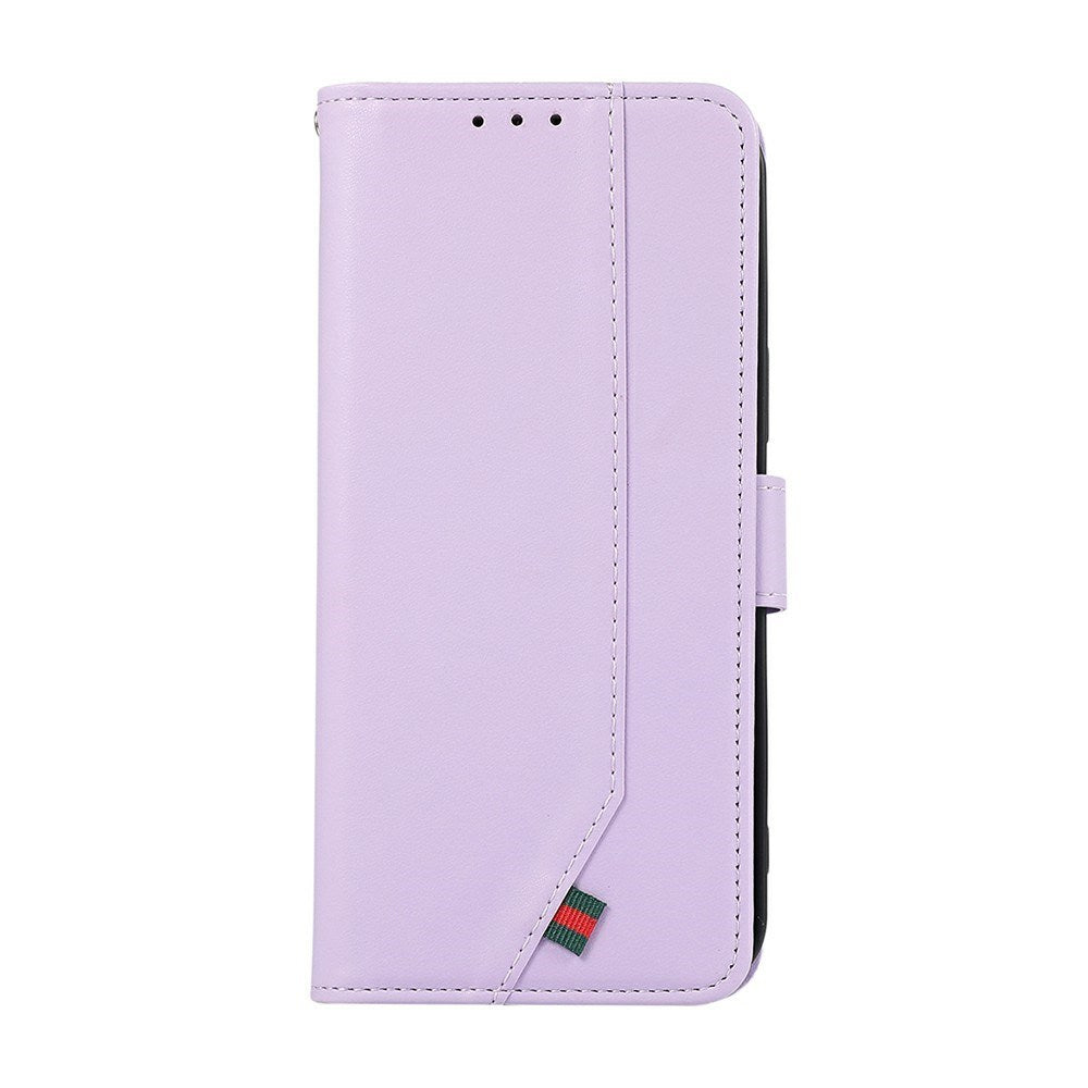 Google Pixel 11a EIDERWOOD Faux Leather Flip Case with RFID Blocking - Purple