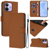 Xiaomi Redmi Note 17 Pro (5G) EIDERWOOD Faux Leather Flip Case with Strap - Brown