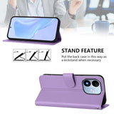 Xiaomi Redmi Note 17 (5G) EIDERWOOD Faux Leather Flip Case with Strap - Purple