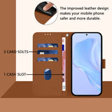 Xiaomi Redmi 17C (5G) EIDERWOOD Artificial Leather Flip Case with Strap - Brown