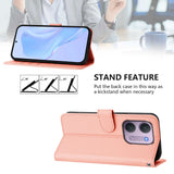Xiaomi Redmi 17C (5G) EIDERWOOD Artificial Leather Flip Case with Strap - Pink