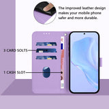 Xiaomi Redmi 17C (5G) EIDERWOOD Artificial Leather Flip Case with Strap - Purple