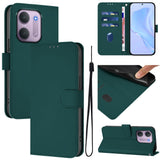 Xiaomi Redmi 17C (5G) EIDERWOOD Artificial Leather Flip Case with Strap - Green