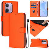 Xiaomi Redmi 17C (5G) EIDERWOOD Artificial Leather Flip Case with Strap - Orange