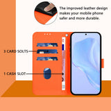 Xiaomi Redmi 17C (5G) EIDERWOOD Artificial Leather Flip Case with Strap - Orange