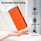 Xiaomi Redmi 17C (5G) EIDERWOOD Artificial Leather Flip Case with Strap - Orange
