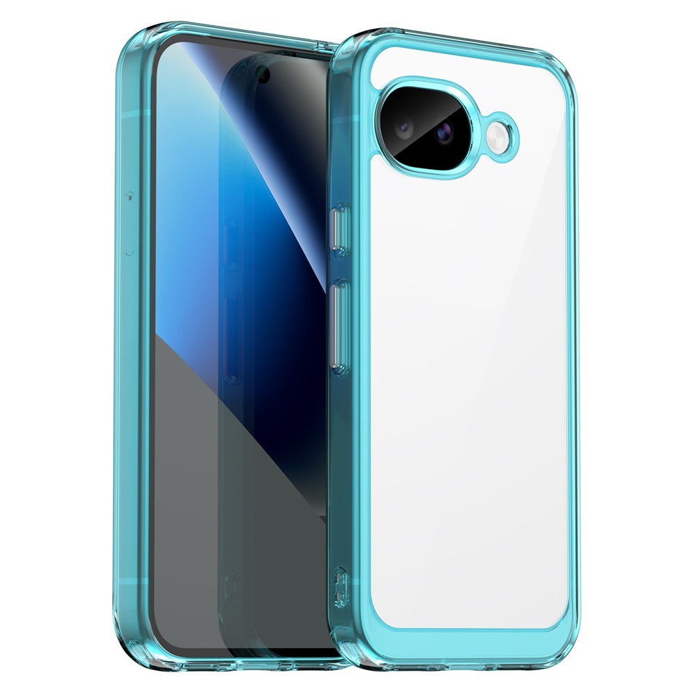Google Pixel 11a EIDERWOOD Hybrid Plastic Case - Transparent / Blue