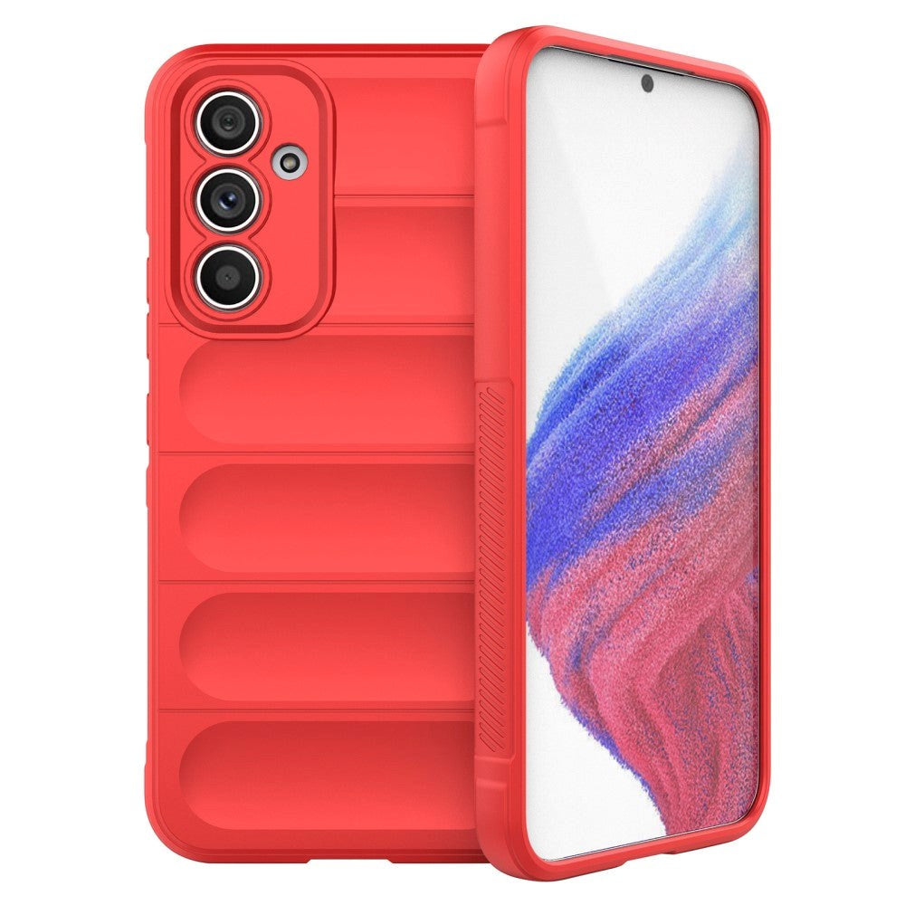 Samsung Galaxy A54 (5G) Flexible Plastic Case - Red