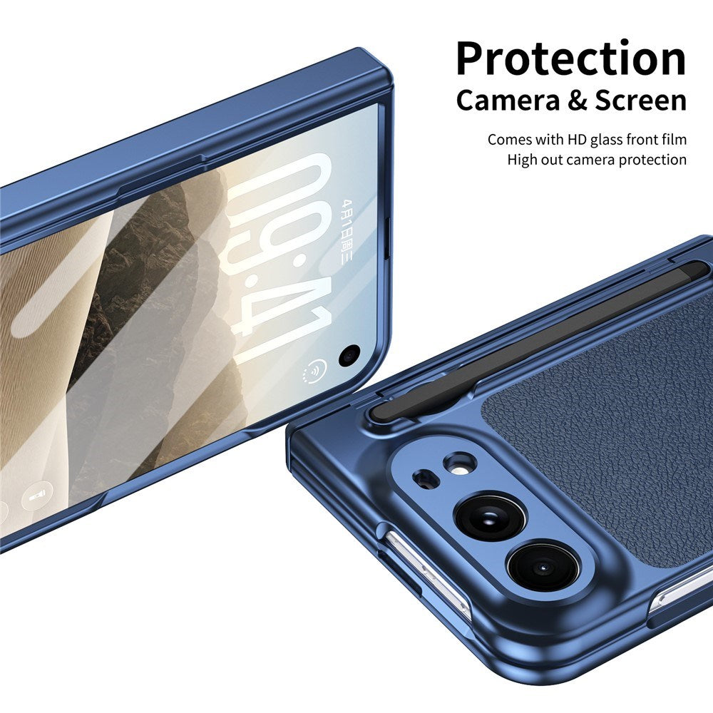iPhone Duo EIDERWOOD Case with Screen Protector and Stylus - Blue