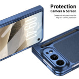 iPhone Duo EIDERWOOD Case with Screen Protector and Stylus - Blue