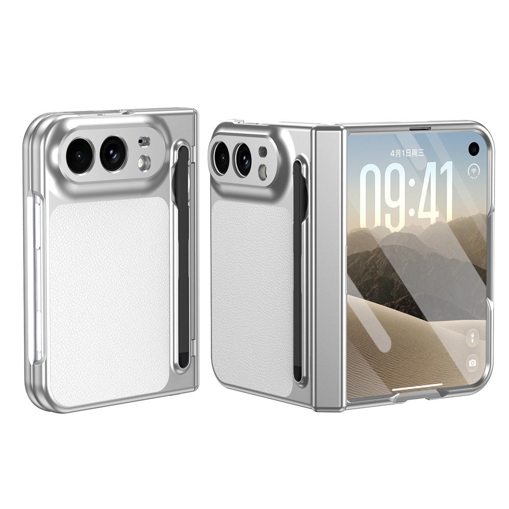 iPhone Duo EIDERWOOD Case with Screen Protector and Stylus - White