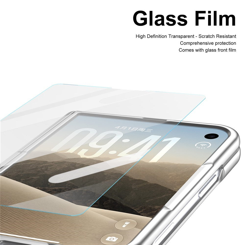 iPhone Duo EIDERWOOD Case with Screen Protector and Stylus - White