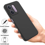 Xiaomi Redmi 17C (5G) EIDERWOOD Silicone Case w. Strap - Black