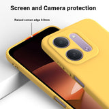 Xiaomi Redmi 17C (5G) EIDERWOOD Silicone Case w. Strap - Yellow