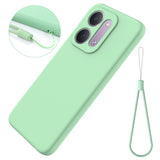 Xiaomi Redmi 17C (5G) EIDERWOOD Silicone Case w. Strap - Green