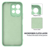Xiaomi Redmi 17 (5G / 4G) EIDERWOOD Silicone Case W. Strap - Green