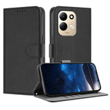 Xiaomi Redmi 17 (5G) / (4G) EIDERWOOD Artificial Leather Flip Case with Stand Function and Card Holder - Black