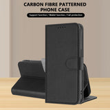 Xiaomi Redmi 17 (5G) / (4G) EIDERWOOD Artificial Leather Flip Case with Stand Function and Card Holder - Black