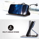 Xiaomi Redmi 17 (5G) / (4G) EIDERWOOD Artificial Leather Flip Case with Stand and Card Holder - Blue