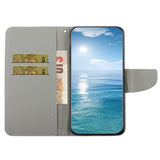 Samsung Galaxy A54 (5G) Leather Flip Case w. Wallet - Retro Totem