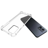 Motorola Moto G53 Shockproof Flexible Plastic Case - Transparent