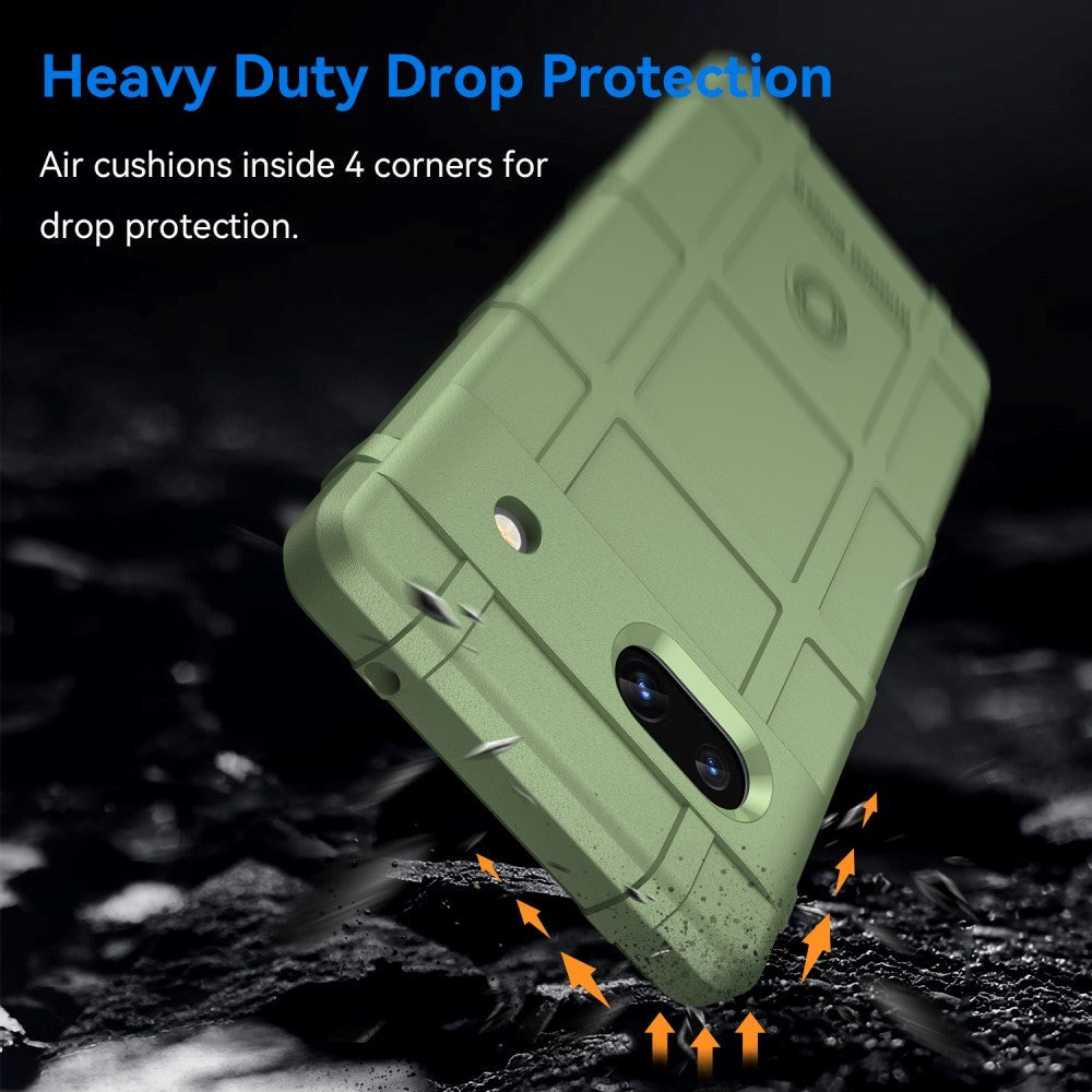 Google Pixel 7A Rugged Shield Series Series Tough Case - Green