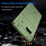 Google Pixel 7A Rugged Shield Series Series Tough Case - Green