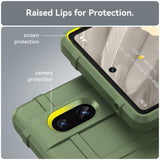 Google Pixel 7A Rugged Shield Series Series Tough Case - Green